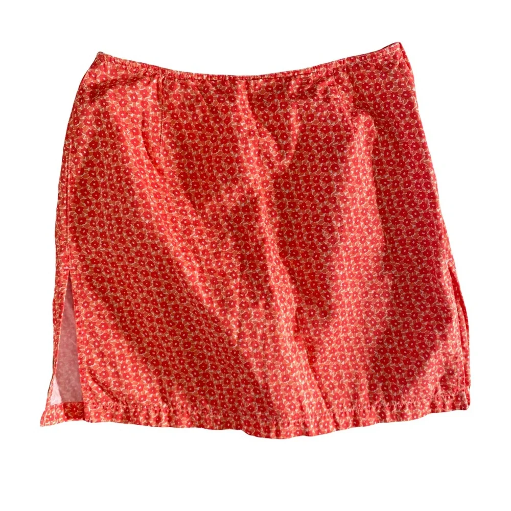 Liz Claiborne Ditzy Floral Skort Size‎ 10 Casual Golf Active Travel Granola